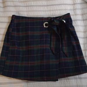 Wild fable plaid skirt